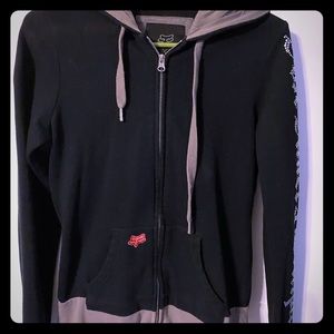 Fox Riding Zip Up Jacket! 🖤🤍🖤